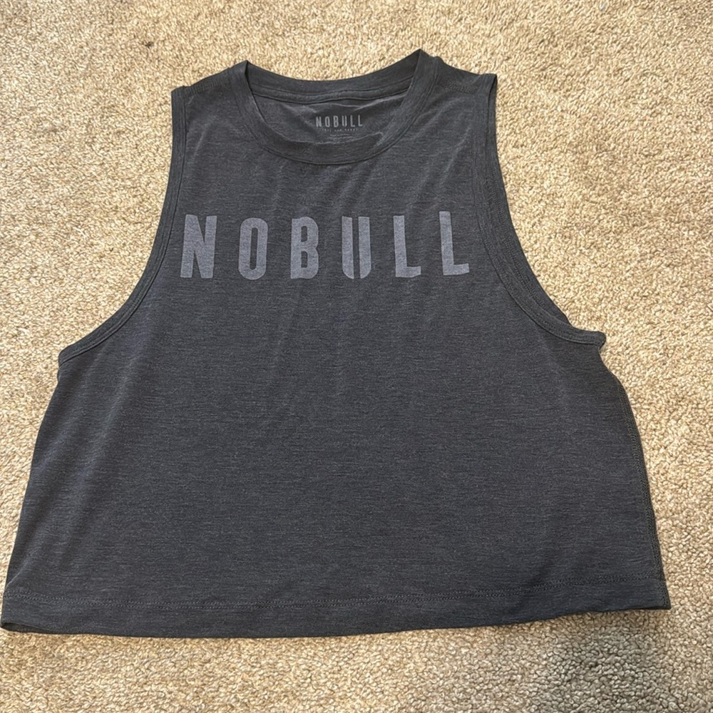 Nobull cropped muscle tank